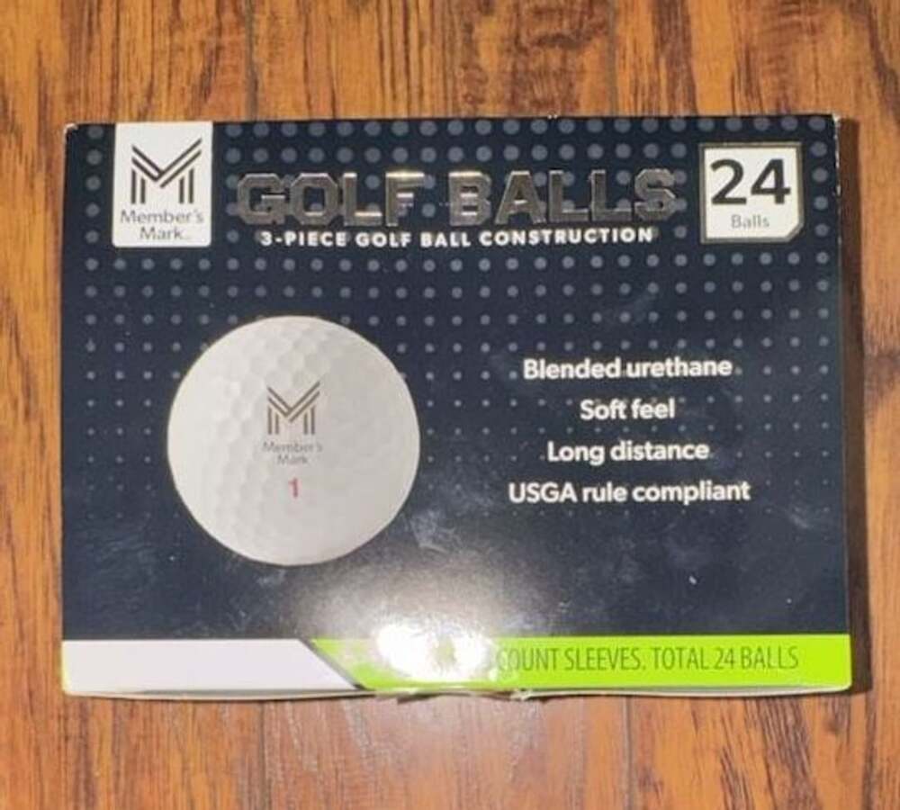 Member's Mark 3-Piece Golf Balls 24 Pack